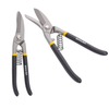 High quality carbon steel circular cutting snips 10" straight cut german type tin man's snipper