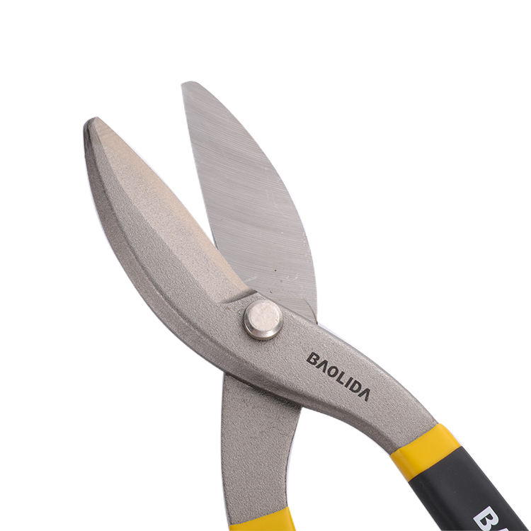 New Low Price 12 Inch Straight Pattern Snips of Bigger Handle Tin Snips