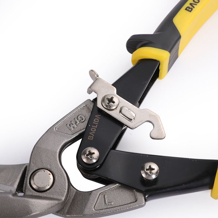 TAIWAN's aviation tin scissor cutting scissors straight / left / right steel sharp cutting aviation tin snip