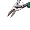 Aviation Snip Set - Left and Right Cut Offset Tin Cutting Shears with Forged Blade & KUSH'N-POWER Comfort Grips