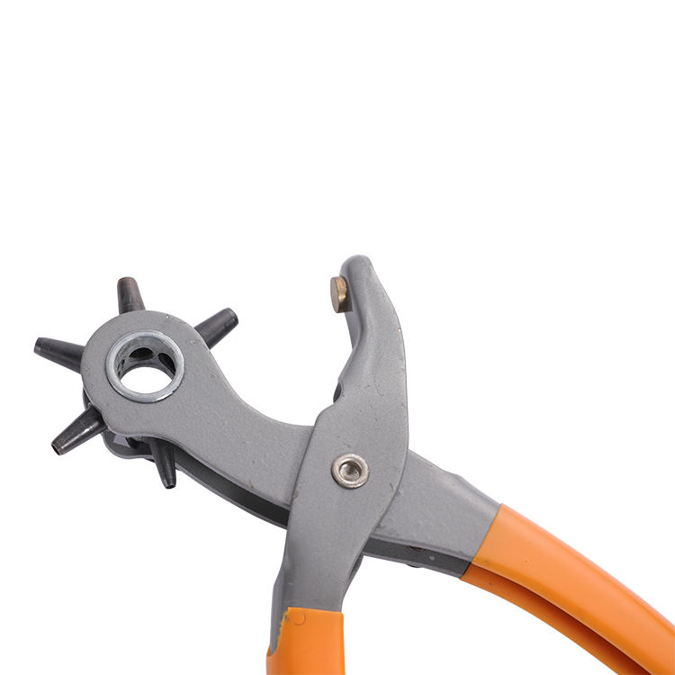 Multifunctional punching pliers metal 8mm round single hole plier paper punch with metal hole punch pliers manufacturers