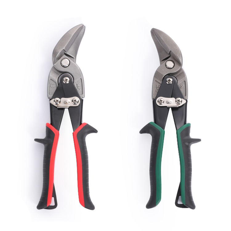 10'' Industrial Grade Aviation Tin Snips with CR-V Blade and comfortable handle Cutting Scissors