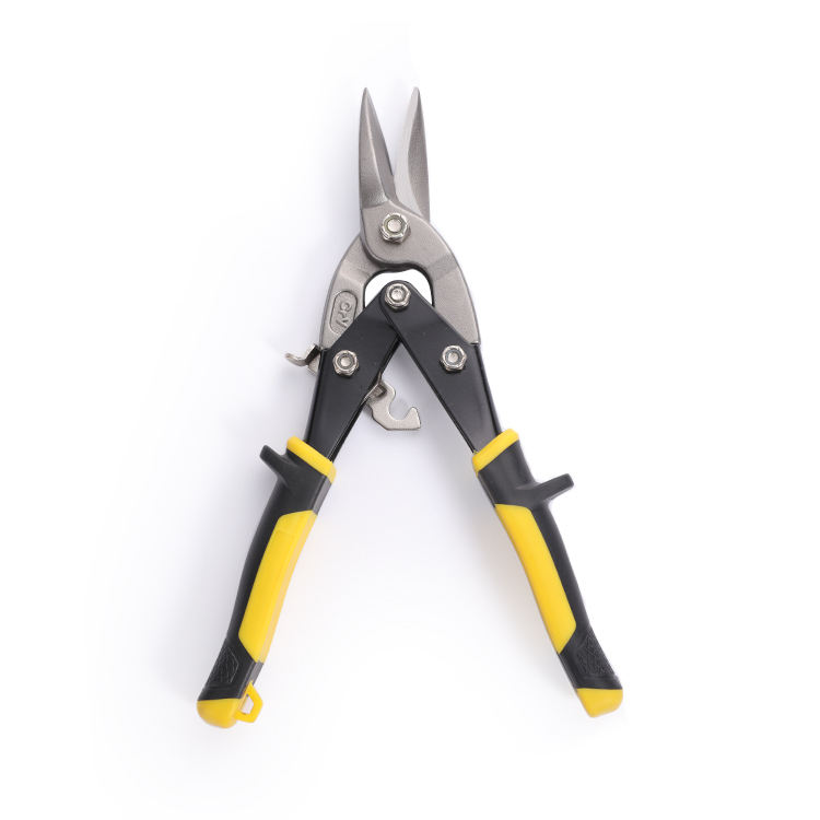 Heavy Duty Ergonomic Hand Tools Straight Aviation Tin Snips Taiwan Type Multi Function Cut