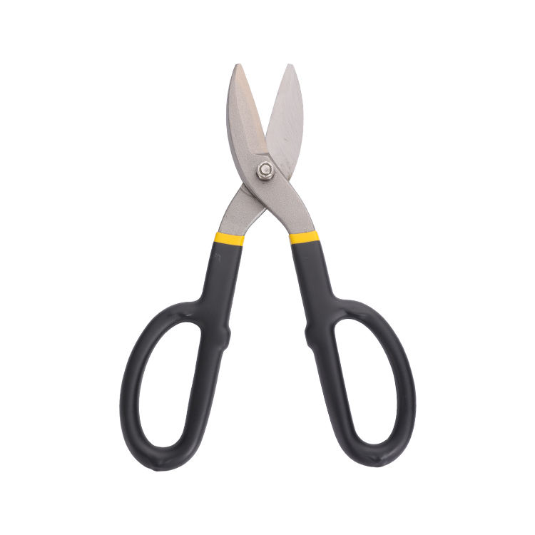 Customized Carbon Steel Iron Scissors Snipping Tools Hardware Electrical German Type Tin Snip