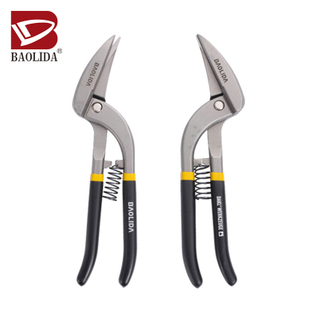 Heavy Duty Offset Duck Nose Duct Bill Tin Scissor Snip 12 " Inch Iron Metal Foil Sheet Cutter Shear Pliers Trimmer Cutting Snips