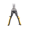 Two level stage design pliers Cr-V 10" high sharp cut tin Aviation household snips with TPR/PVC plastic handle