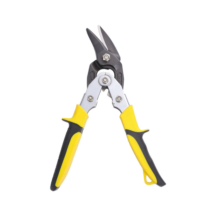 High Quality Hand Tools Aviation Tin Snip Iron Heavy-Duty Cutting Ideal Offset Tin Scissor Snips