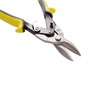 10 Inch Aviation Tin Snips, Straight Cut, Heavy Duty Metal Cutter for Cutting Sheet Metal, Chrome Vanadium Steel