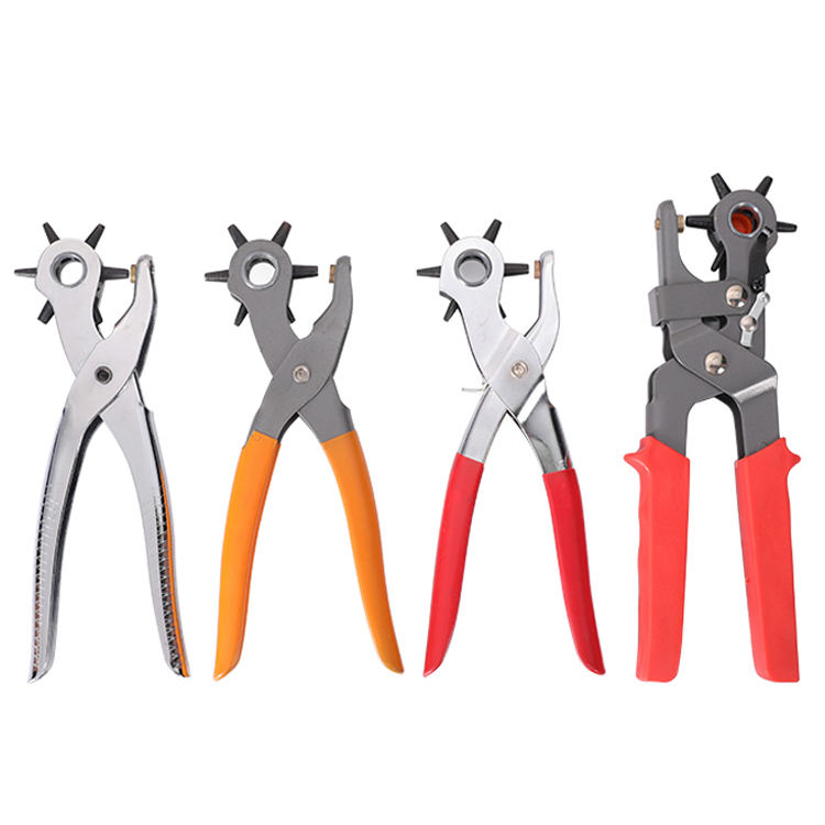 Multifunctional punching pliers metal 8mm round single hole plier paper punch with metal hole punch pliers manufacturers