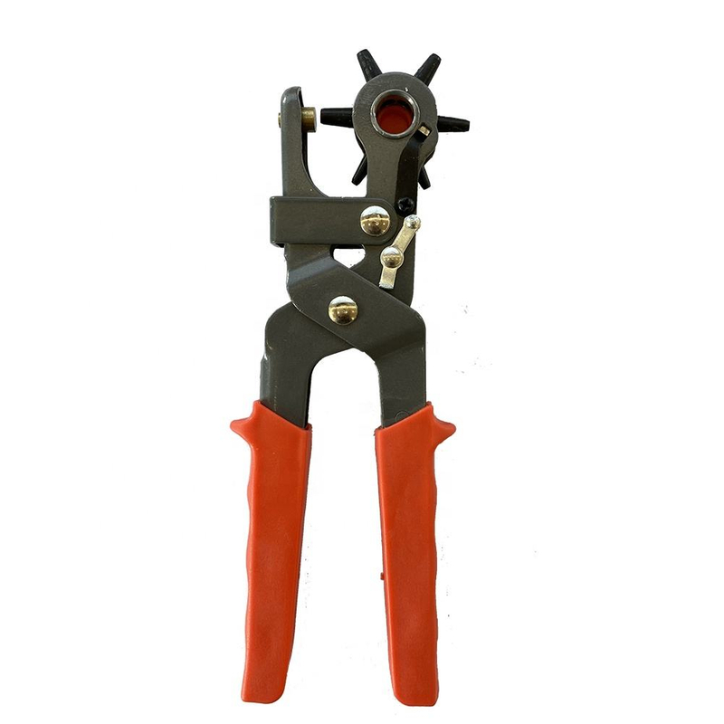 High Quality 6 Size Metal Leather Set Revolving Hole Punch Pliers