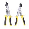 10" Metal Cutting Snips French Type Tin Snip Nibbler Shears with Built-in Curl Cutter Scissors