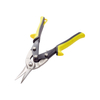 Factory Hot Sale Cutting Scissors Rubber Handle Straight Metal Aviation Tin Snip Sheet Shear