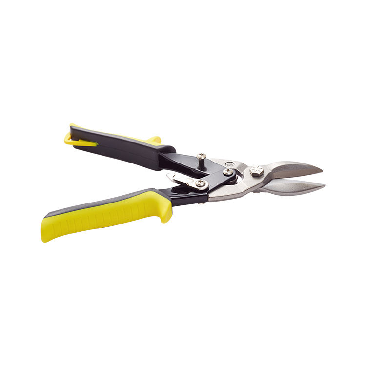 Aviation tin snip Serrated Cutting Edges with Ergonomic handle, Left Right and Straight Available