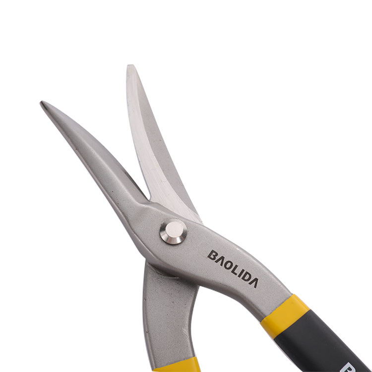 Tin Snips Duckbill Tinner's Snip with Hot Drop Forged Sharp Blade Professional Tin Cutting Shears 13 Inches