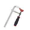 Industrial-grade forged double color plastic handle F clamp