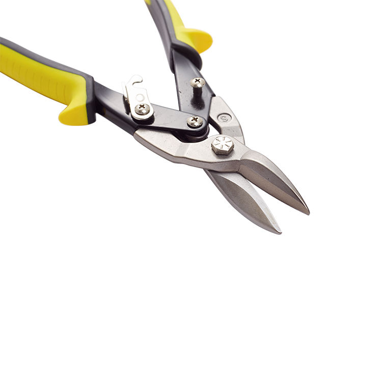 Aviation tin snip Serrated Cutting Edges with Ergonomic handle, Left Right and Straight Available