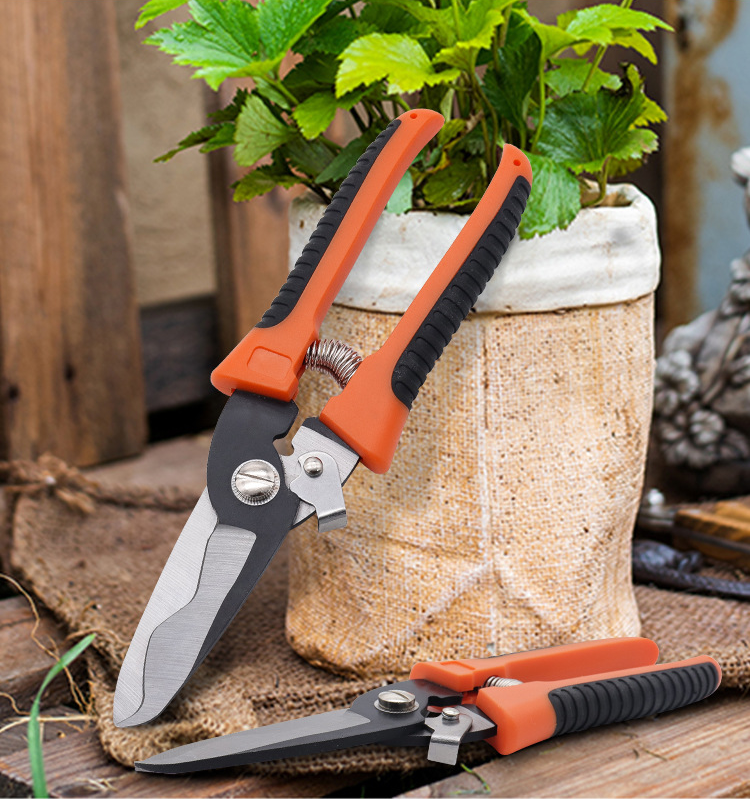 High quality Fruit and vegetable tools Pruning Garden Shears Flowers Scissors