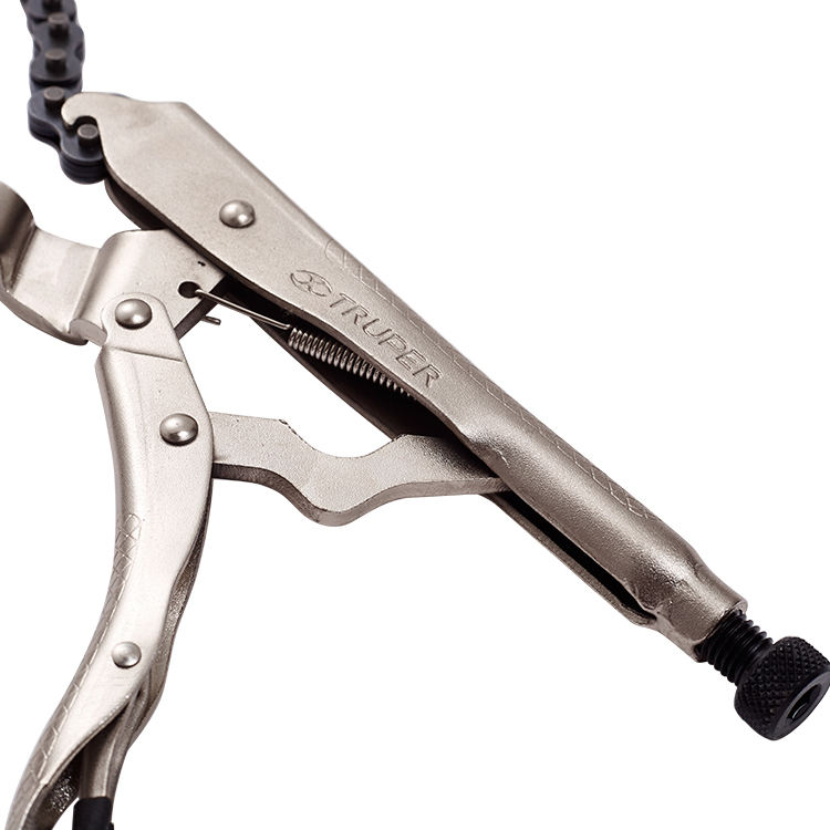 Professional Nickel Plated Carbon Steel Vise Grip Chain Locking Pliers