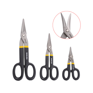 Duckbill Tinner Snip Tin Snips with Hot Drop Forged Sharp Blade Heavy Duty Sheet Metal Cutting Snips Hand Cutting Tool