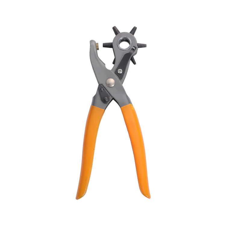 Multifunctional punching pliers metal 8mm round single hole plier paper punch with metal hole punch pliers manufacturers