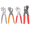 Top quality chrome-plating punch leather hole punch plier jewelry tools adjustable metal hole punch pliers