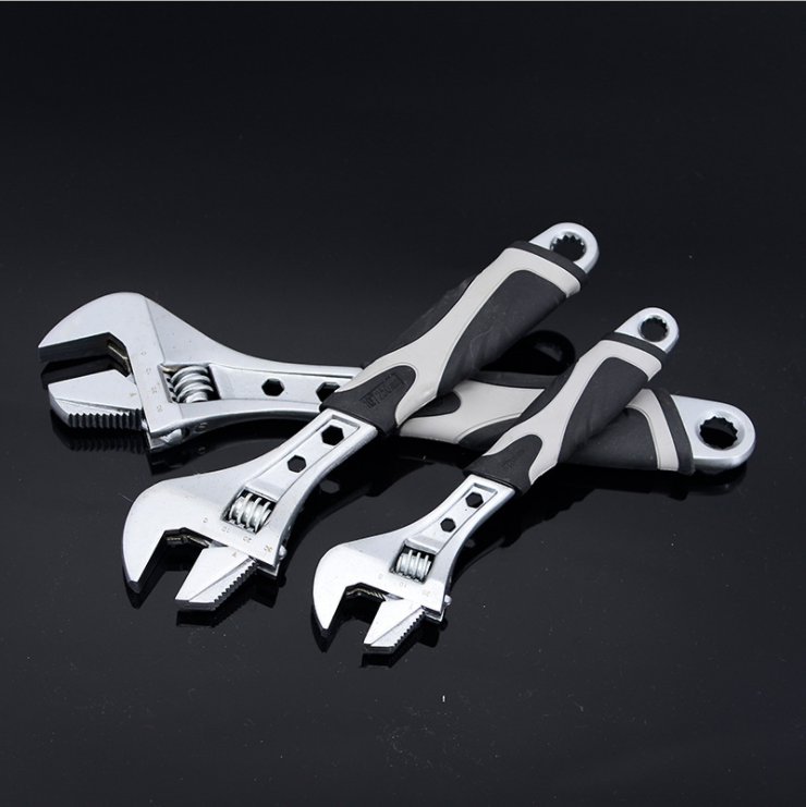 Manufacturers Wholesale Multifunctional Adjustable Wrench Tool Large Openings Wrench For Hardware Tool