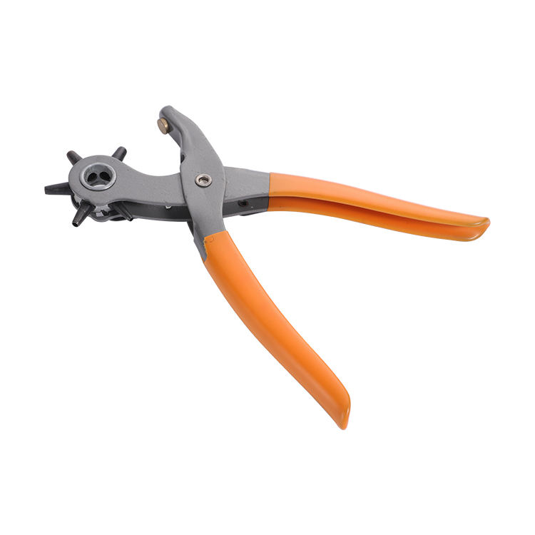 Multifunctional punching pliers metal 8mm round single hole plier paper punch with metal hole punch pliers manufacturers