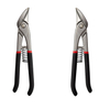 55#carbon steel 10" Ideal Offset Tin Snips Right Left Tin Snips Scissor series