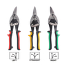 Multi Aviation Snip Right Pliers Alloy Steel Hand Tool Box Left Handed Scissors Avation Snips Scissors