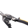 Two level stage design pliers Cr-V 10" high sharp cut tin Aviation household snips with TPR/PVC plastic handle