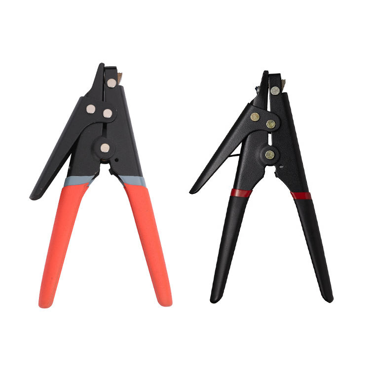 Manual Cut-off Tie Tool Cable Tie Gun and Tensioning and Cutting Tool for Plastic Nylon Cable Tie or Fasteners