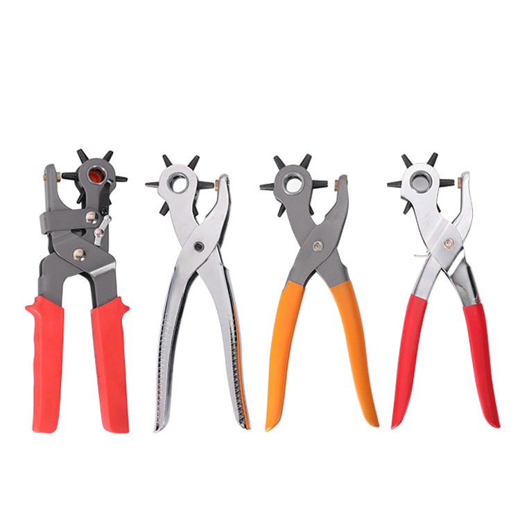 New multifunctional punching pliers belt punching device