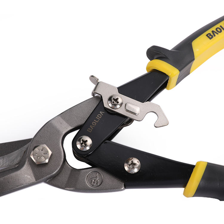 Heavy Duty 12" CRV Tin Snip Tin Snips Metal Shear Cutter Aviation Snips Scissors for Cutting Iron Metal Sheet