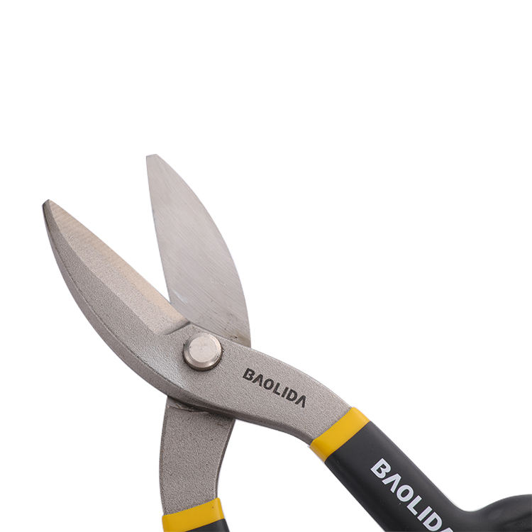 Wholesale Price 10 Inch American Type Heavy Duty Straight Pattern Snips of Bigger Handle Tin Snips