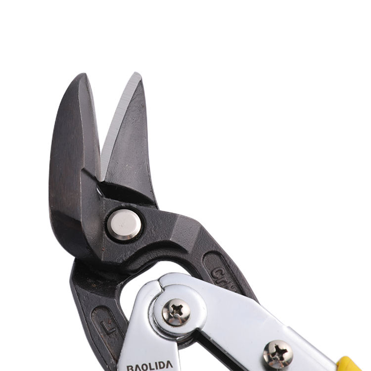 High Quality Hand Tools Aviation Tin Snip Iron Heavy-Duty Cutting Ideal Offset Tin Scissor Snips