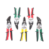 Aviation Snips Set Left and Right Cut Offset Tin Cutting Shears with Forged Blade POWER Comfort Grips